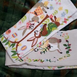 Floral Bunny‎ Kitchen Towel